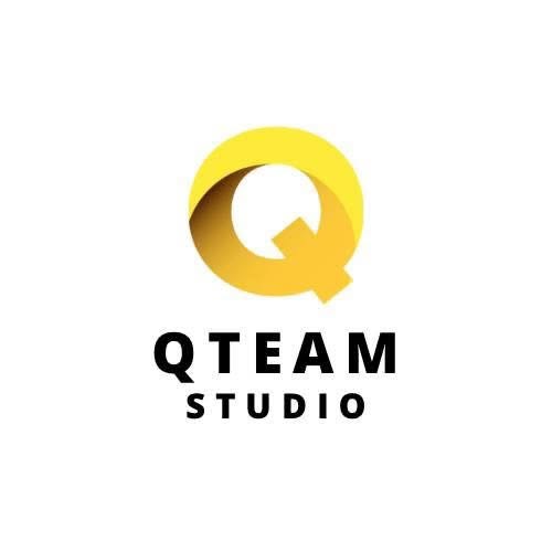 QTEAM Studio yellow Q logo